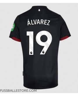 Günstige West Ham United Edson Alvarez #19 Auswärtstrikot 2024-25 Kurzarm